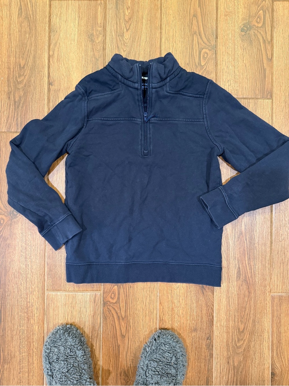 Vineyard Vines shep shirt Navy Half-Zip Pullover / youth large